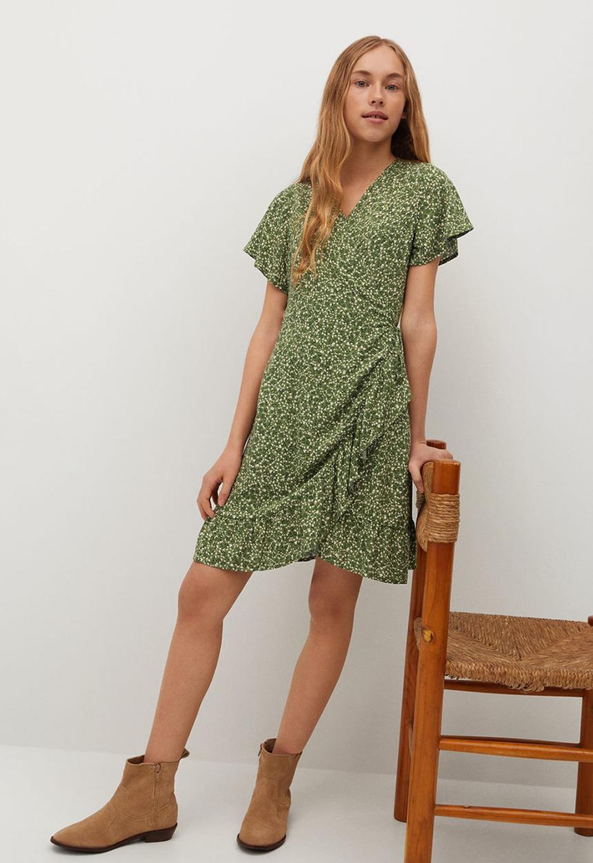 MANGO - Vestido taylor8 - green