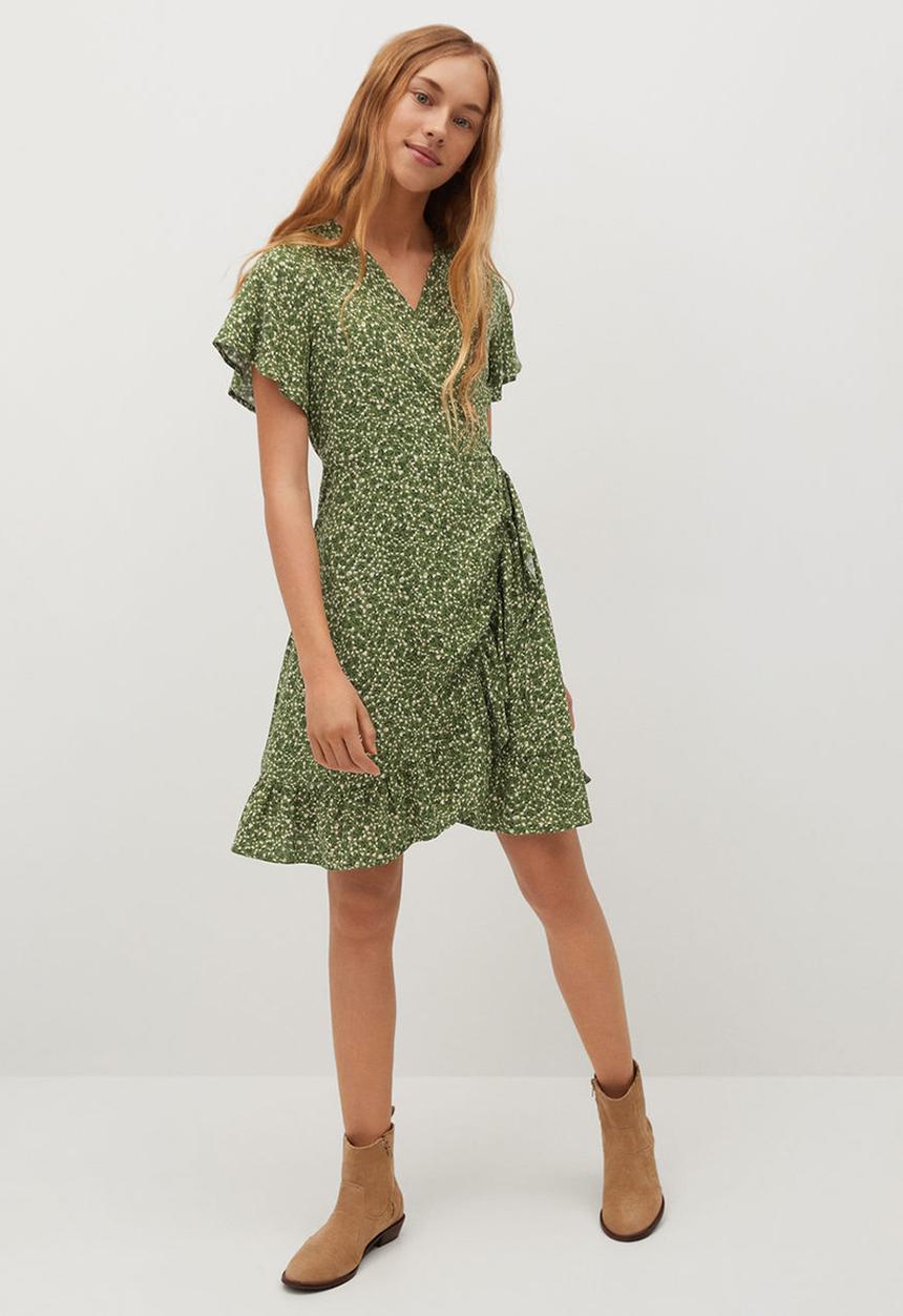 MANGO - Vestido taylor8 - green