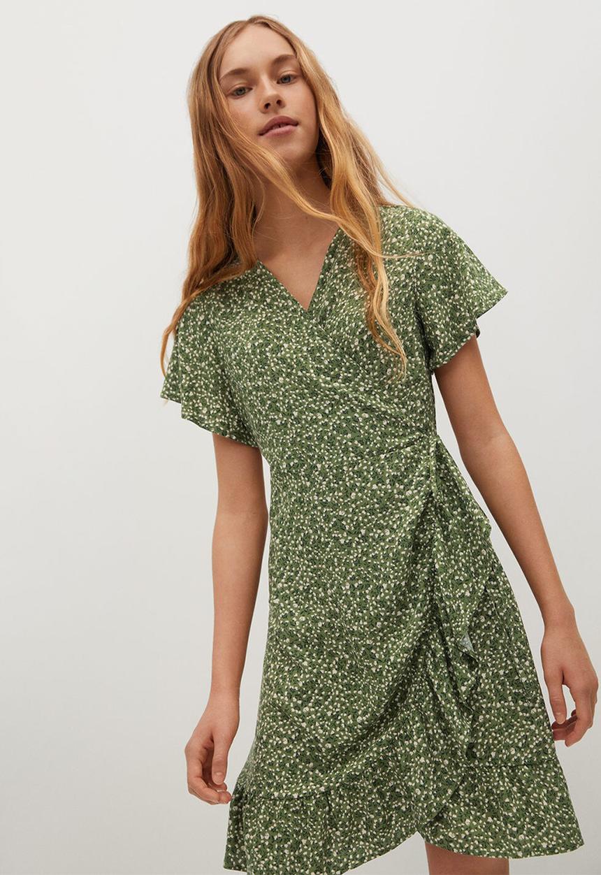 MANGO - Vestido taylor8 - green