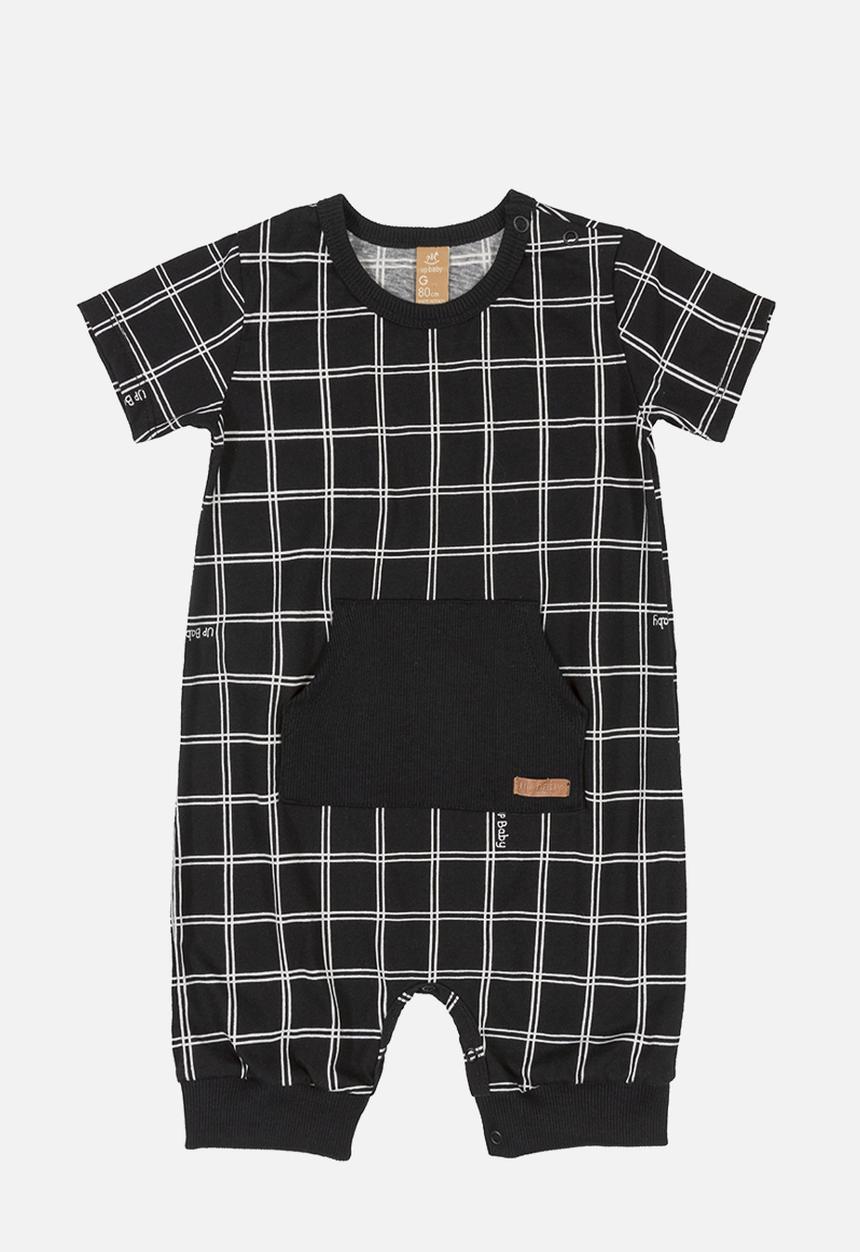 UP Baby - Romper with pockets - black