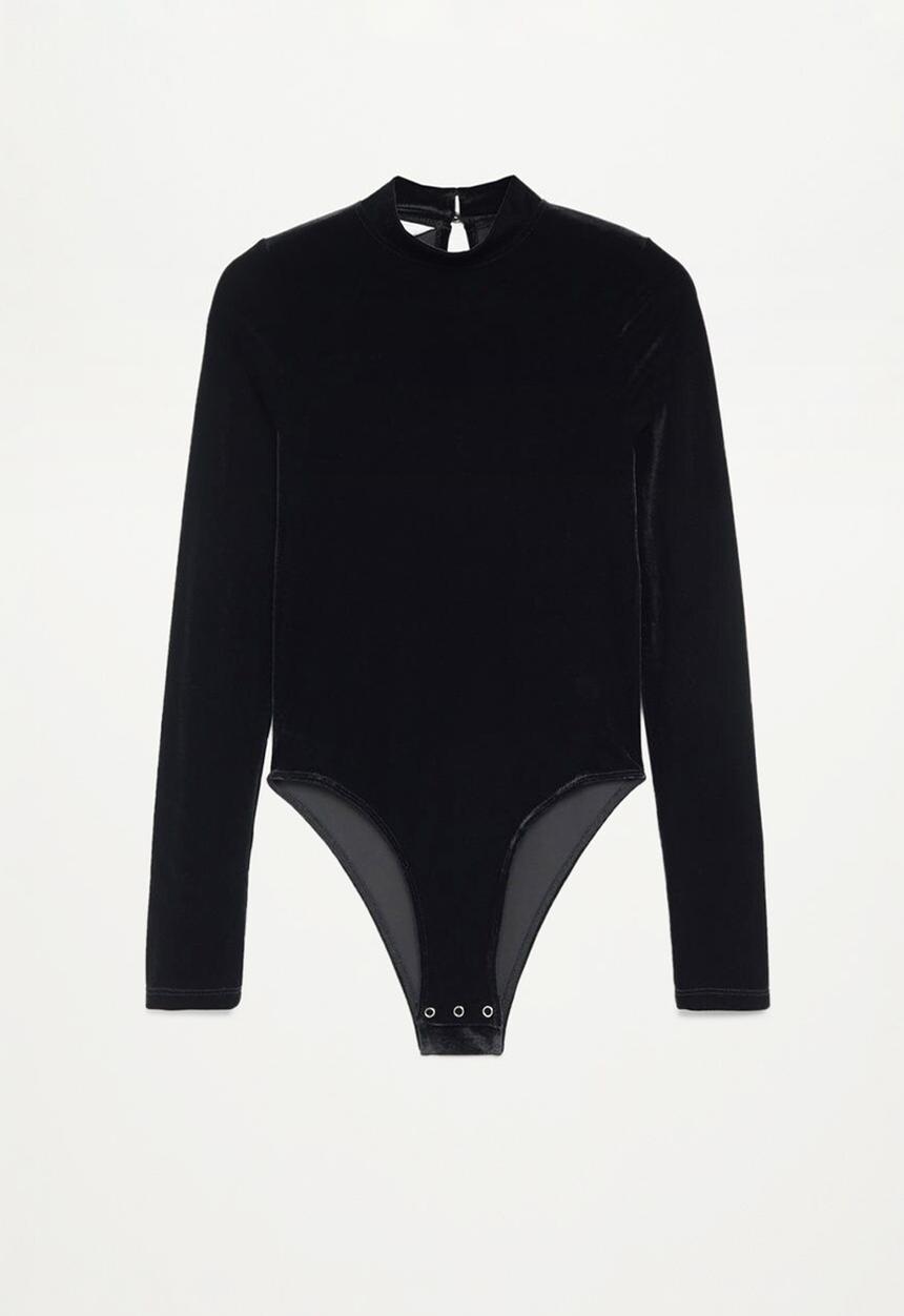 MANGO - Body brilli - black