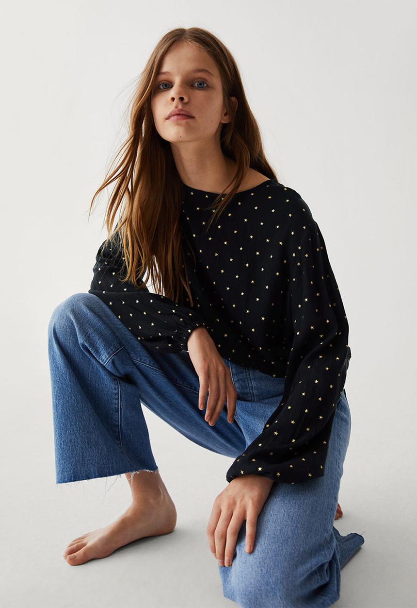 MANGO - Blouse monaco - black