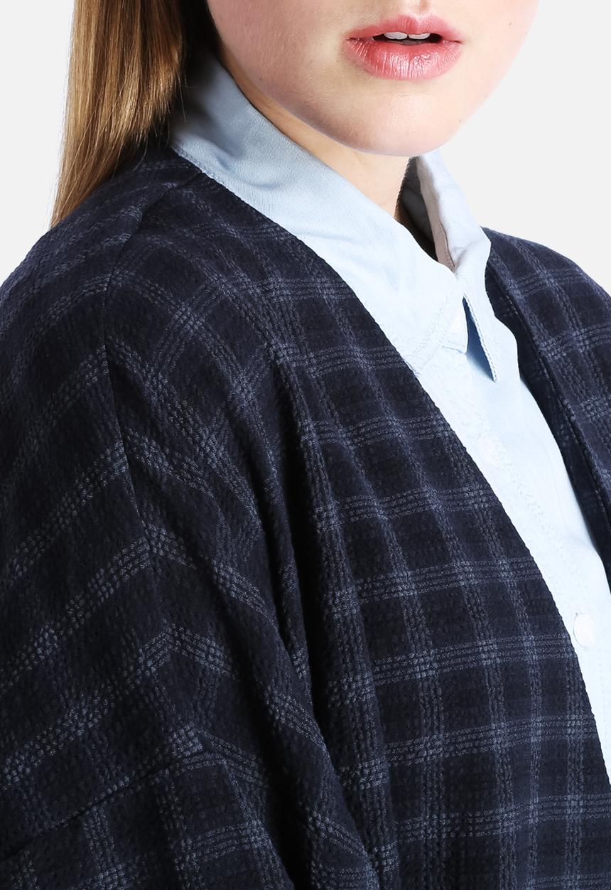 Native Youth - Check Duster Coat