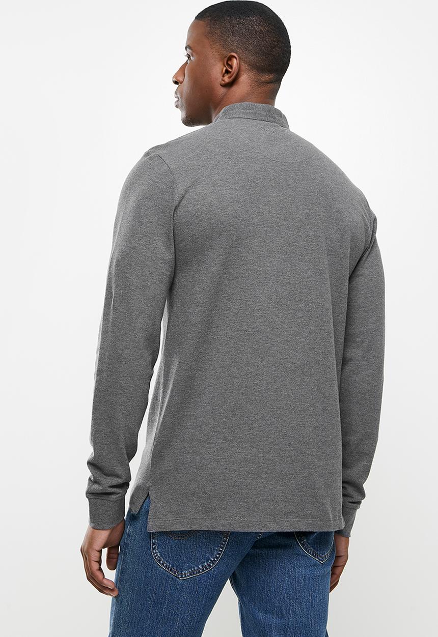 POLO - Eric collerless golfer - charcoal 