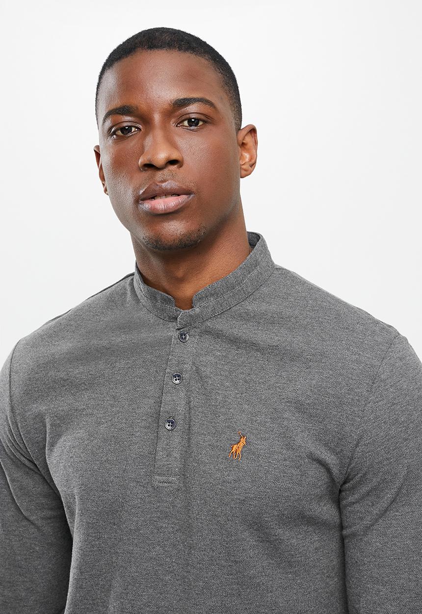 POLO - Eric collerless golfer - charcoal 