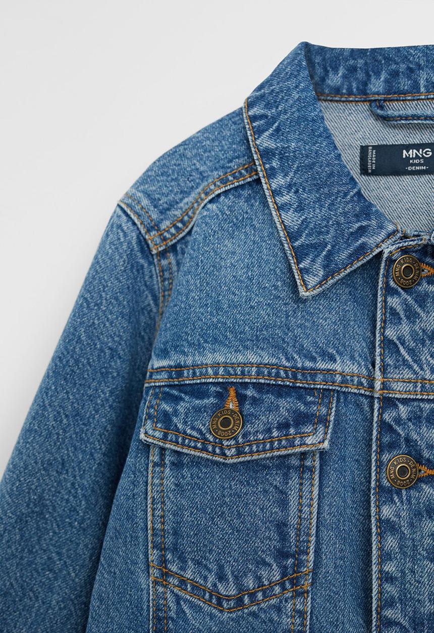 MANGO - Jacket john - medium blue