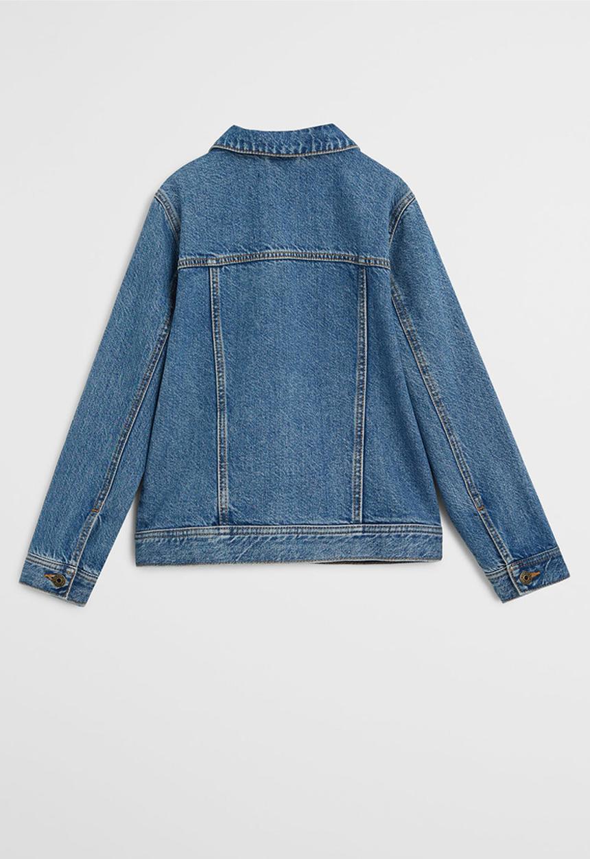 MANGO - Jacket john - medium blue