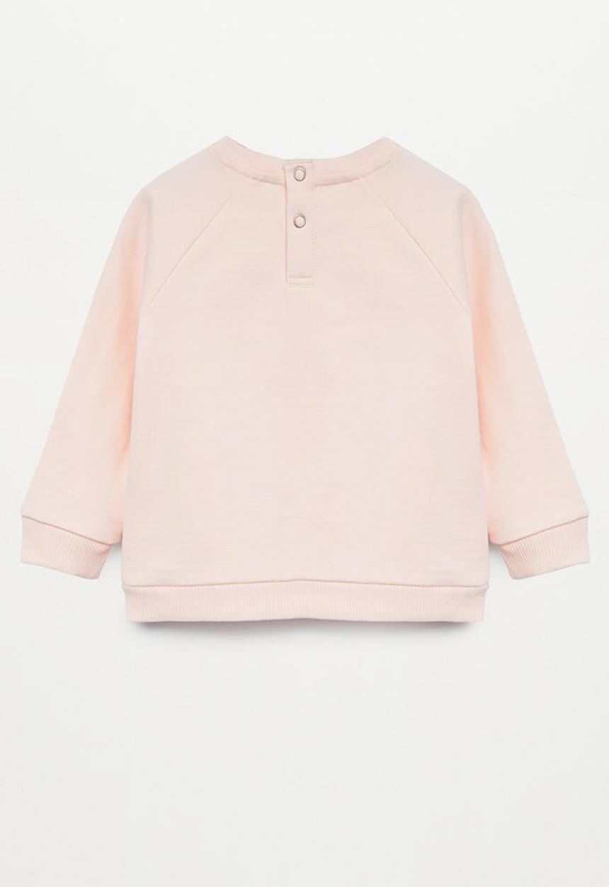 MANGO - Beauty sweatshirt - medium pink