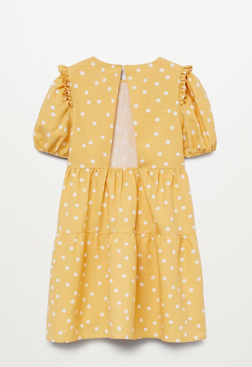 MANGO - Donna dress - bright yellow