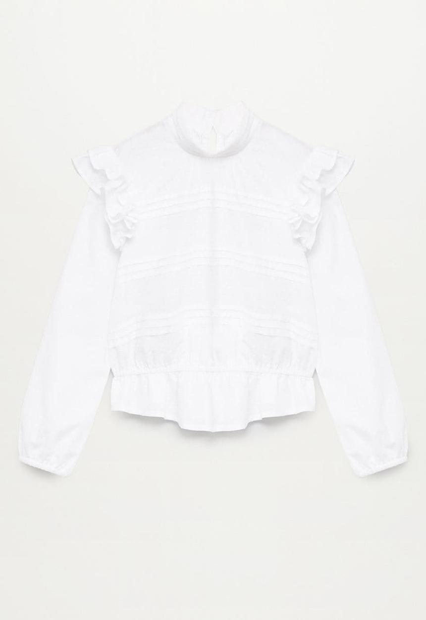 MANGO - Blouse yvette - white