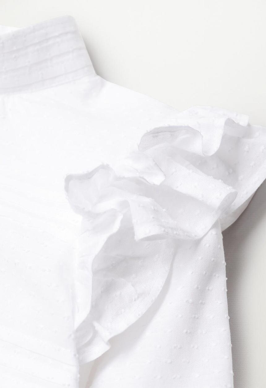 MANGO - Blouse yvette - white
