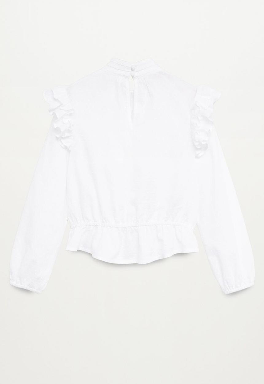 MANGO - Blouse yvette - white