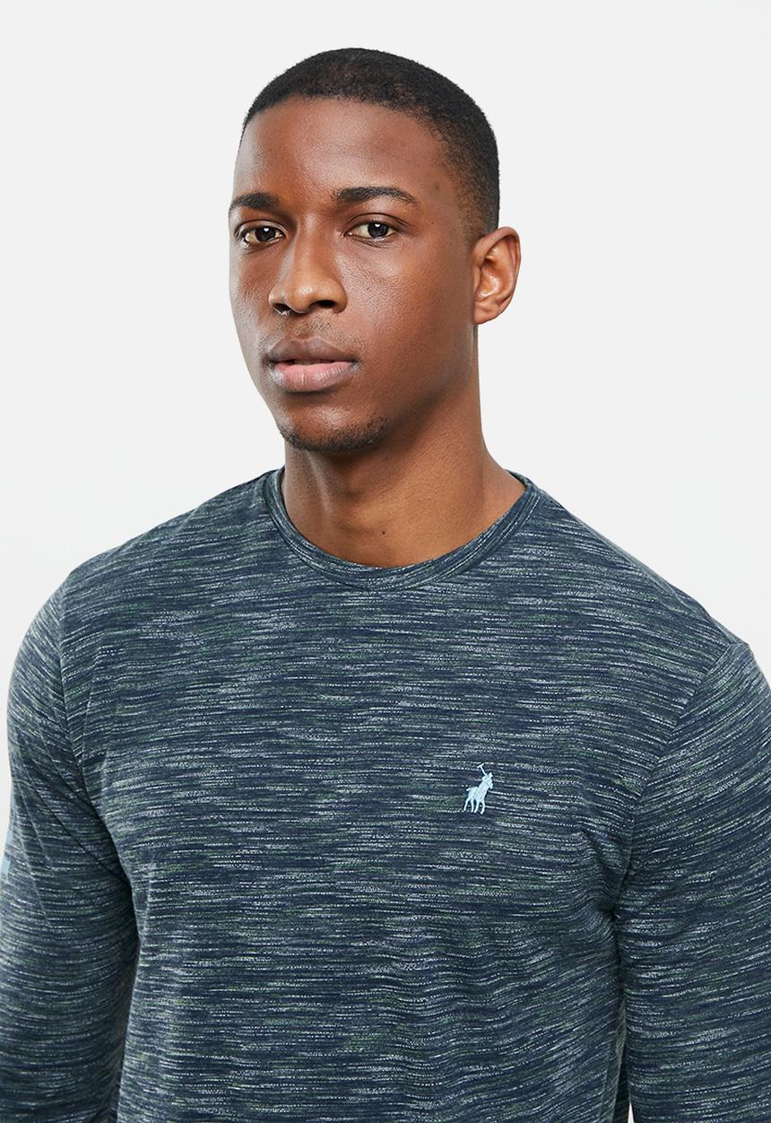 POLO - Oliver spacedyed long sleeve tee - navy