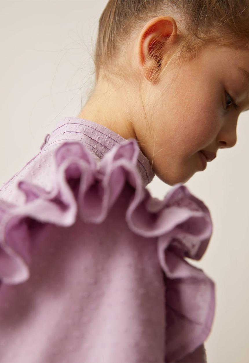 MANGO - Blouse yvette - purple