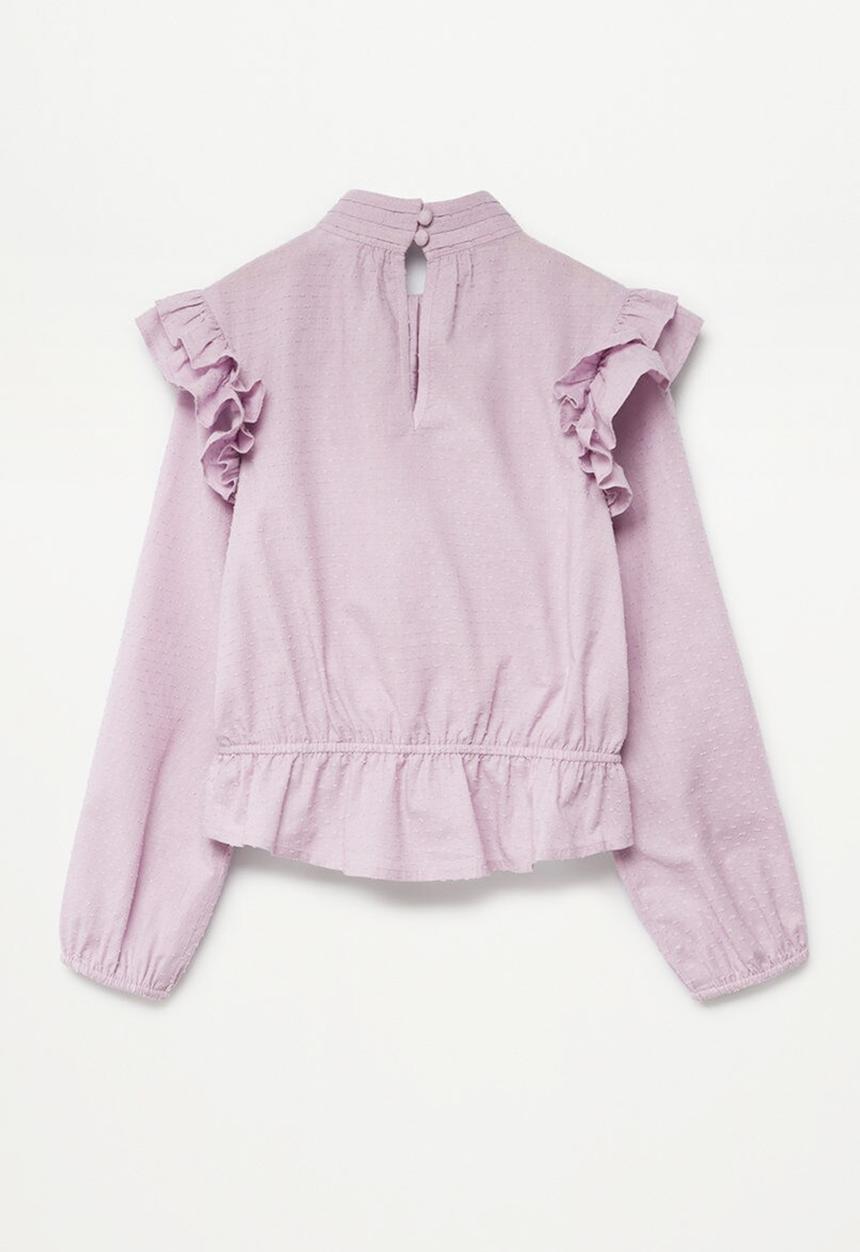 MANGO - Blouse yvette - purple