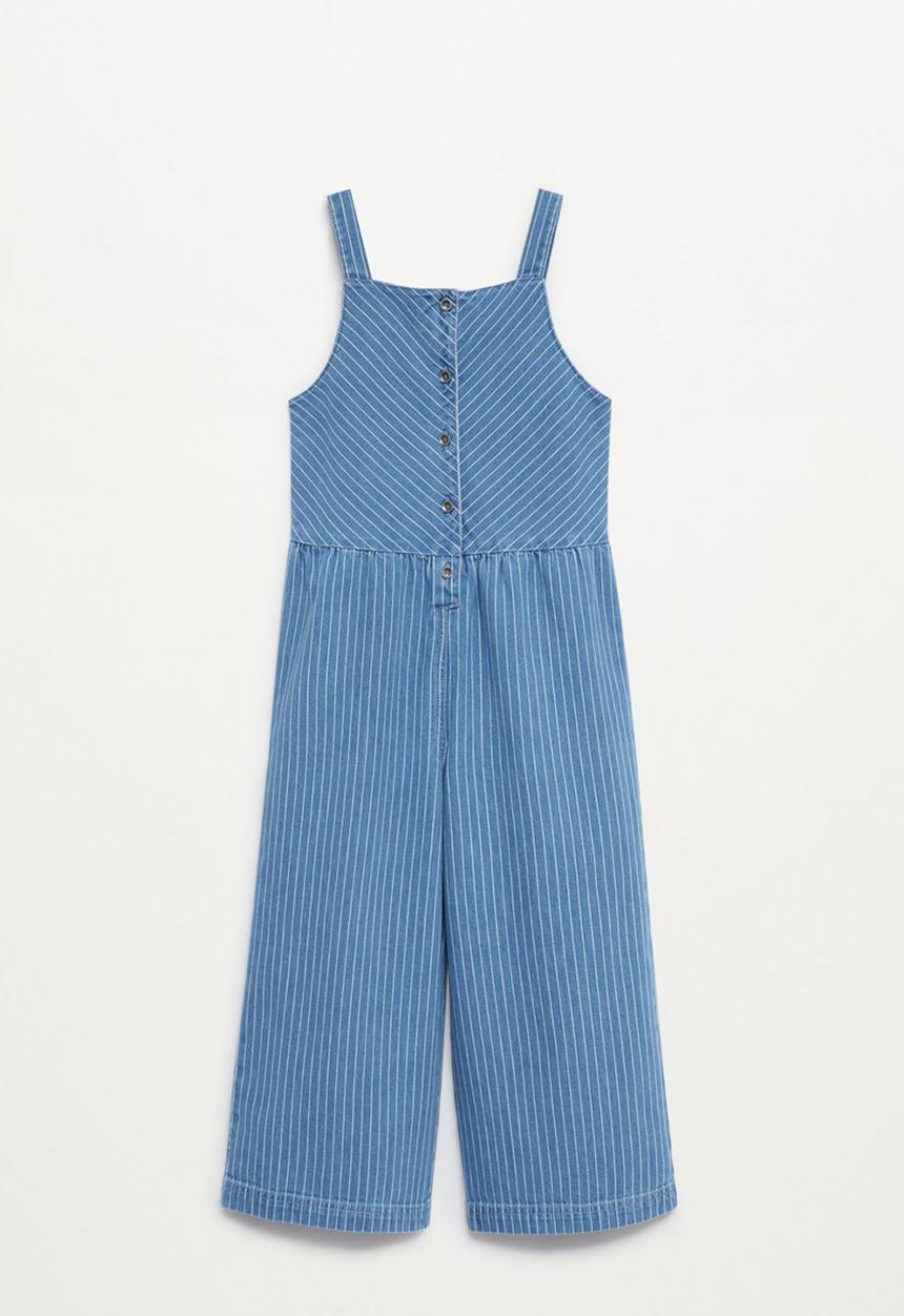 MANGO - Ester dungarees - medium blue