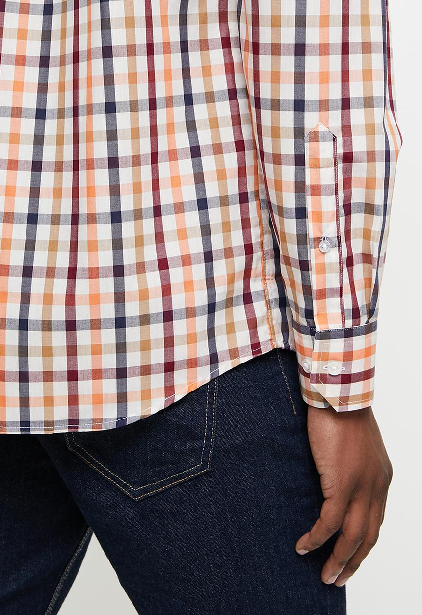 POLO - Trenton check long sleeve weekender shirt - multi 