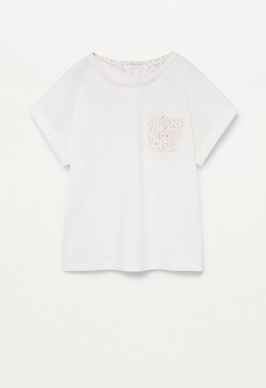 MANGO - Irene short sleeve tee - white