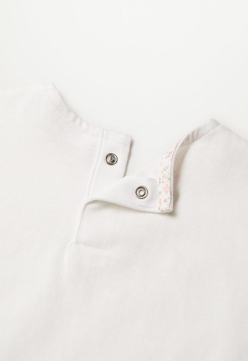 MANGO - Irene short sleeve tee - white