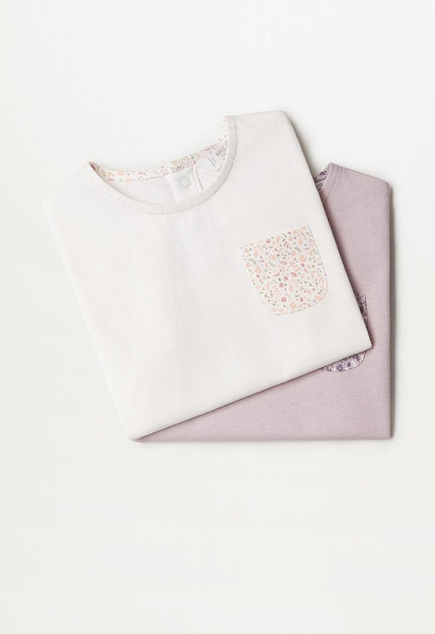 MANGO - Irene short sleeve tee - white