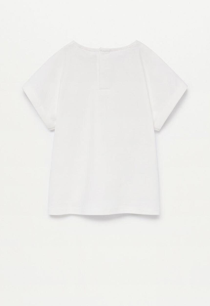MANGO - Irene short sleeve tee - white