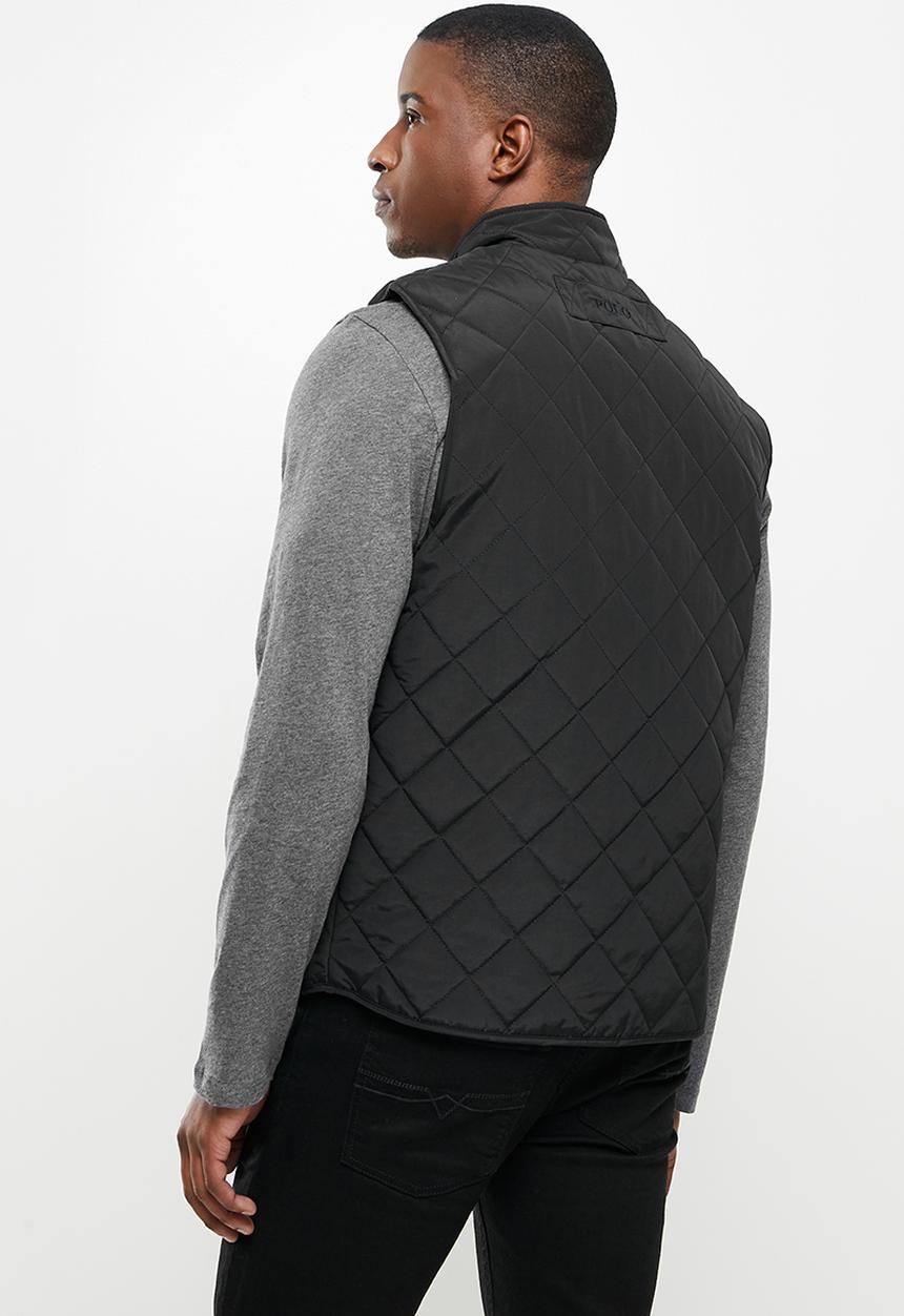 POLO - Akbar quilted sl puffer - black