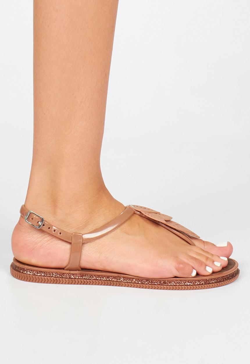 Viabeach - Marble sandal - bronze
