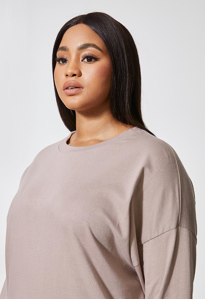 Superbalist - Dropped waist t-shirt dress - light purple