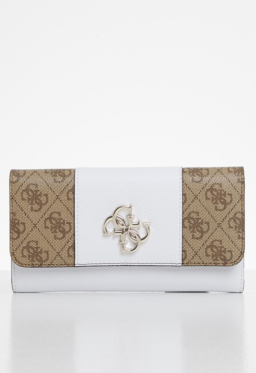 GUESS - Noelle slg multi clutch - latte 