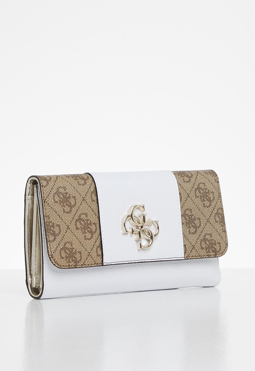 GUESS - Noelle slg multi clutch - latte 