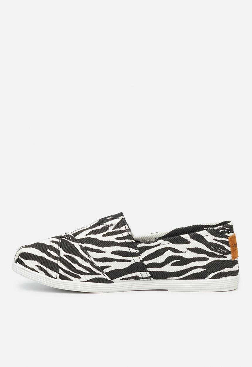 Viabeach - Tams2 slip on - black & white 