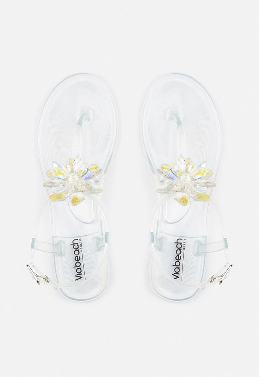 Viabeach - Ventana sandal - clear