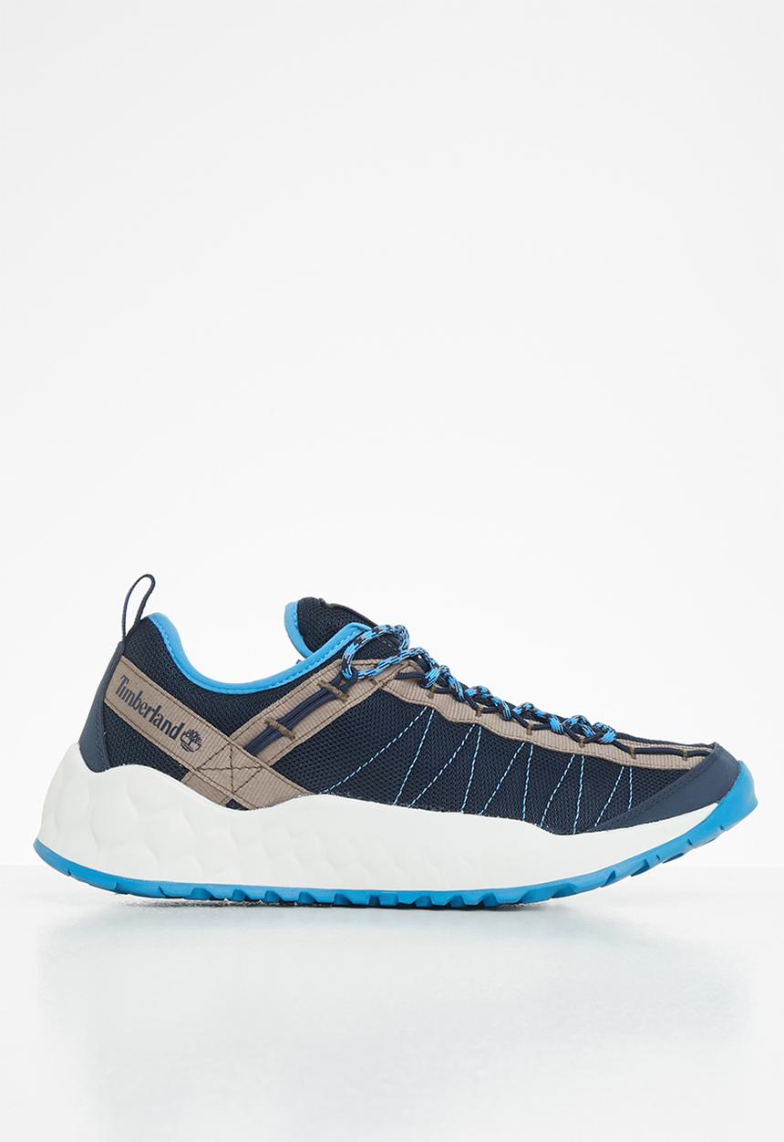 Timberland - Solar wave low fabric - blue & black