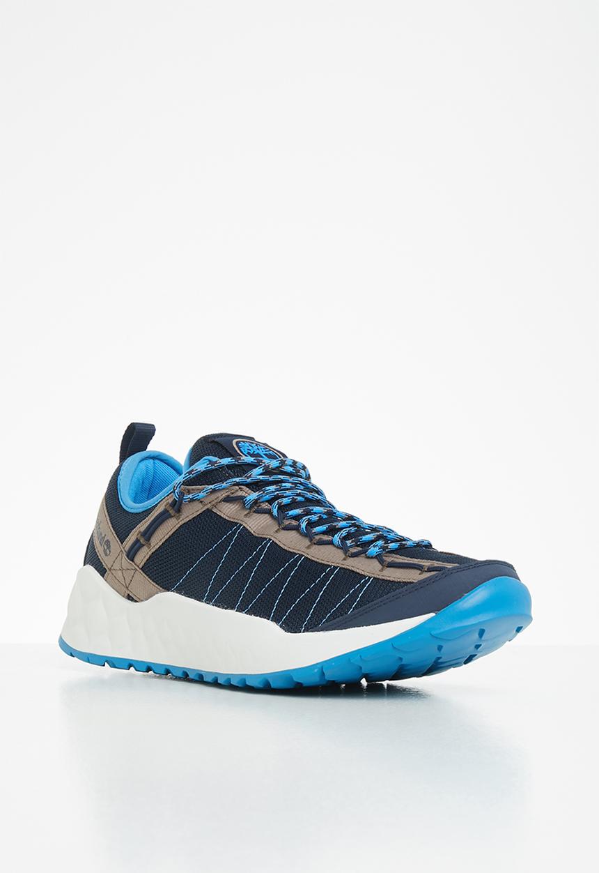 Timberland - Solar wave low fabric - blue & black