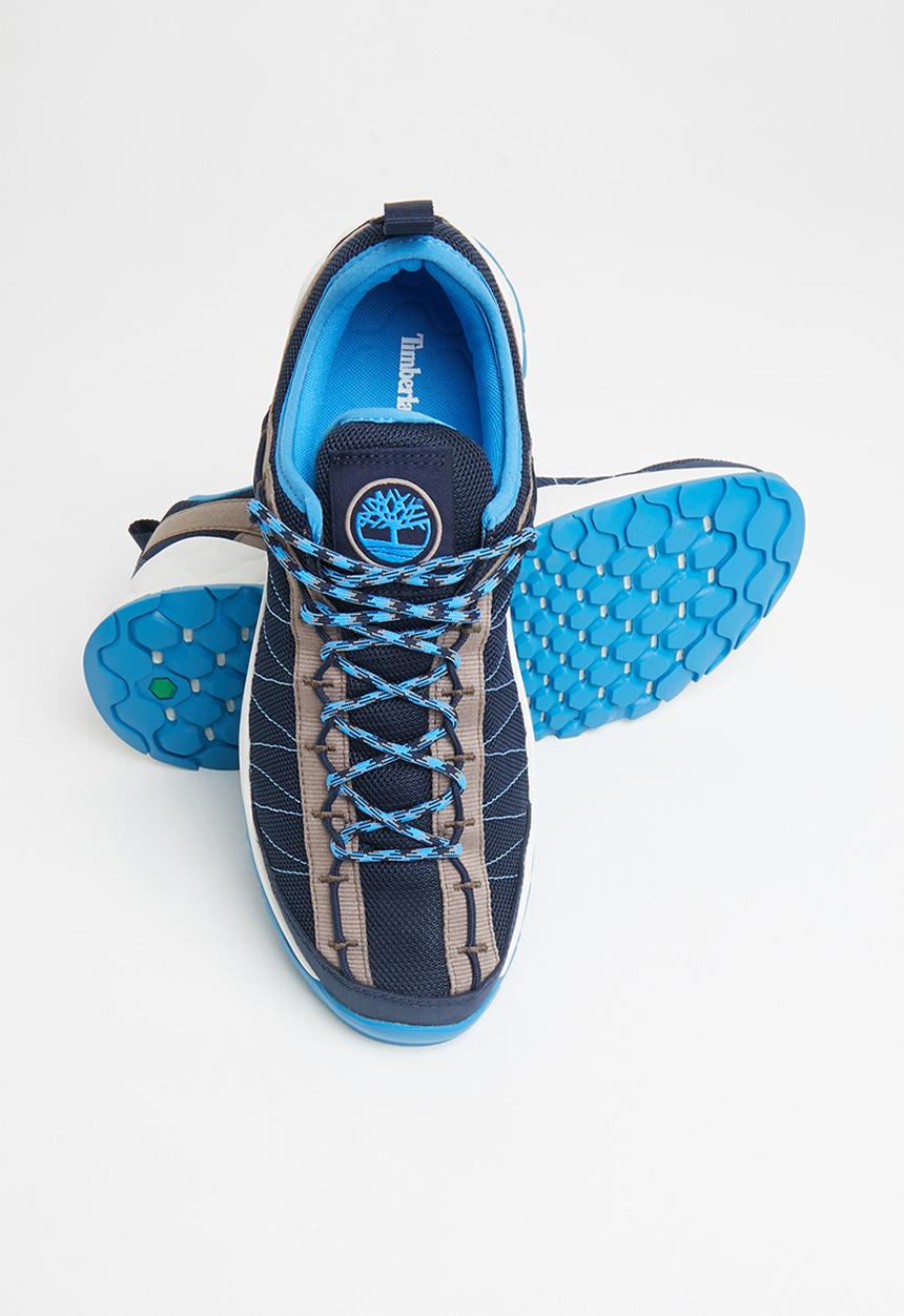 Timberland - Solar wave low fabric - blue & black