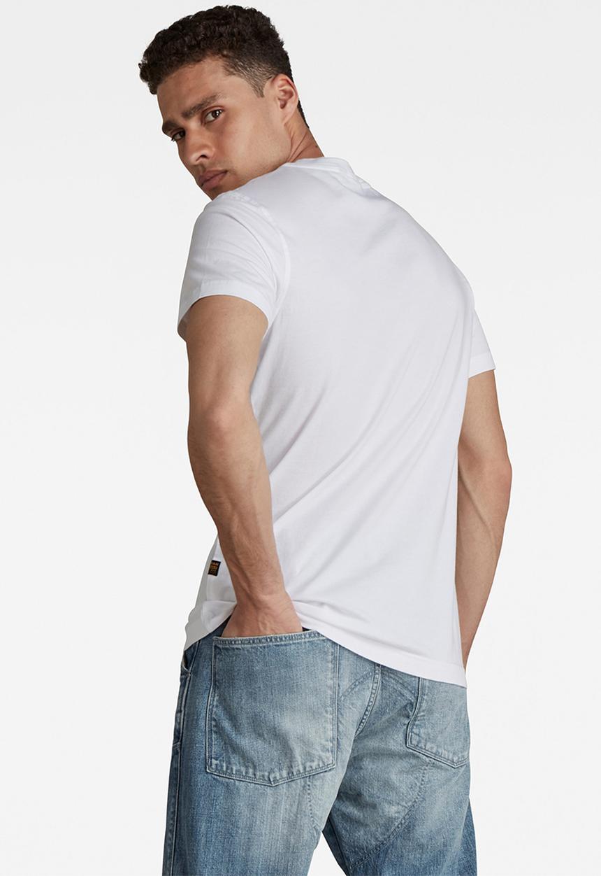 G-STAR - 3D Raw. tee - white
