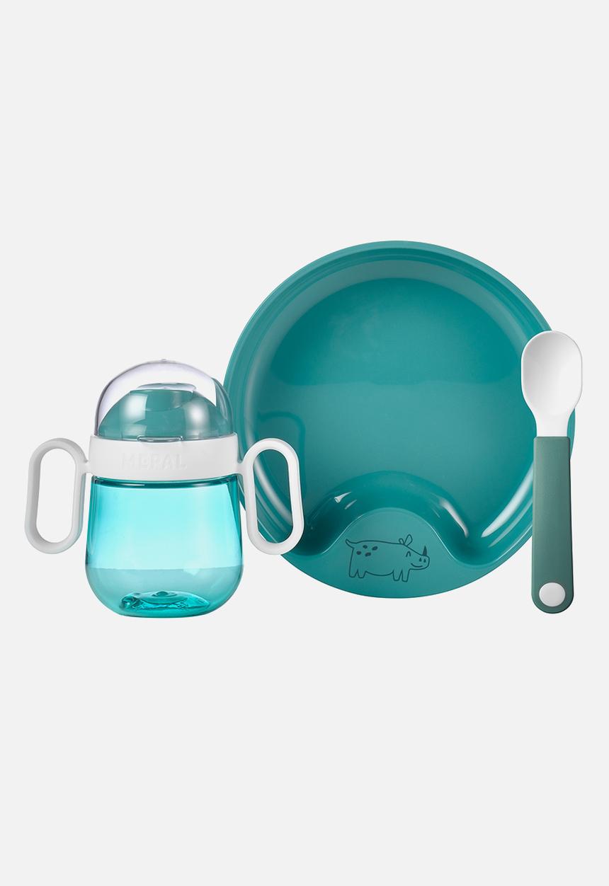Mepal - Mio baby dinnerware set 3pcs - deep turquoise 