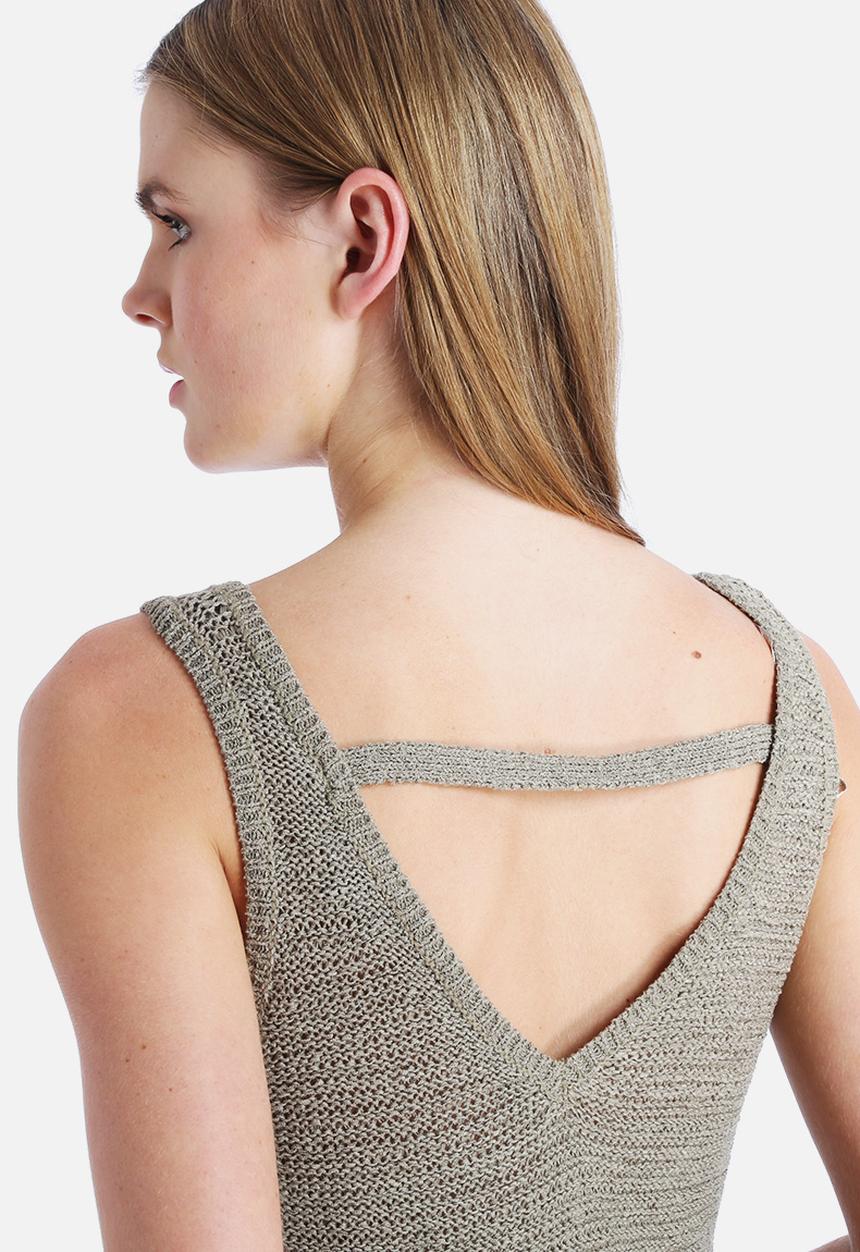 New Look - Bar Back Knit Vest