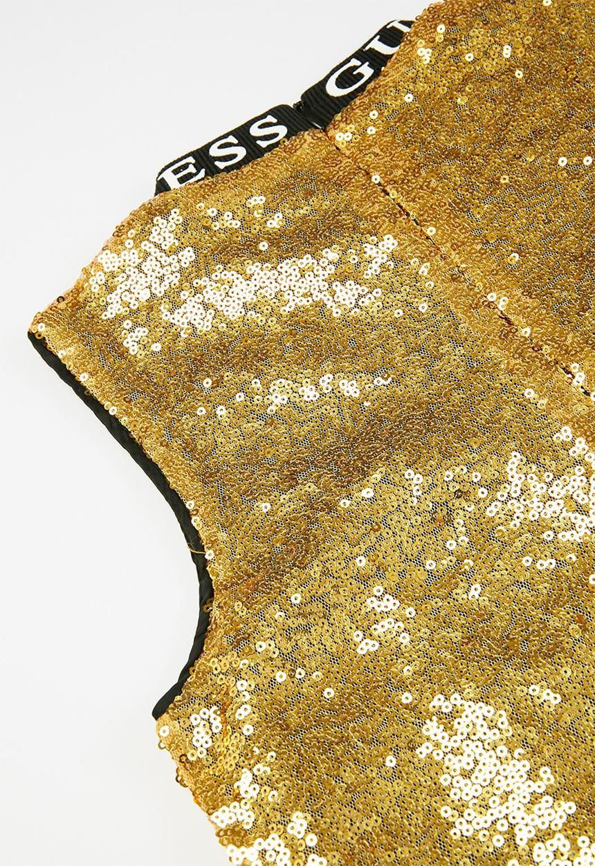 GUESS - Full sequin dress - gold & black