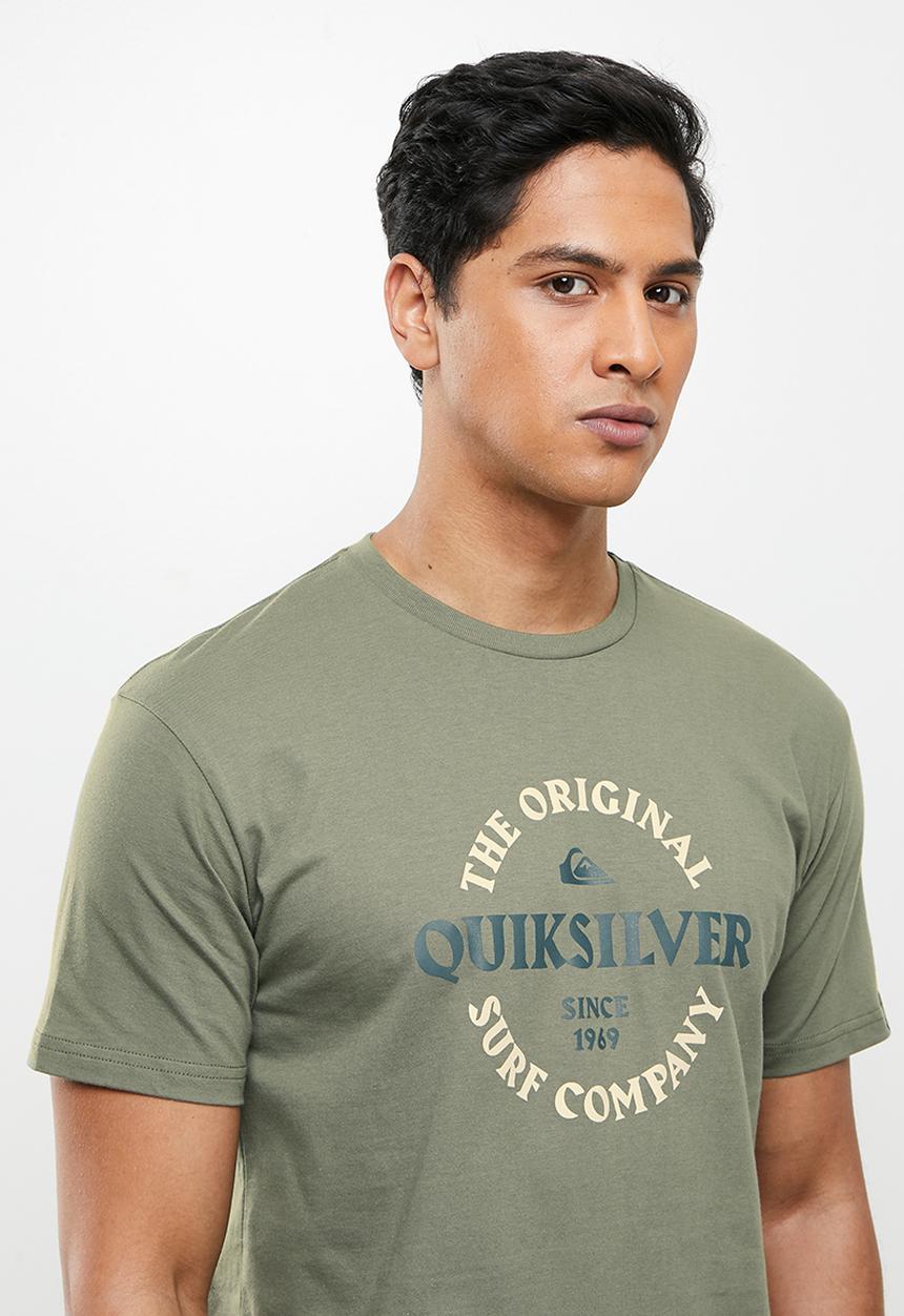 Quiksilver - Gettin serious tee - green