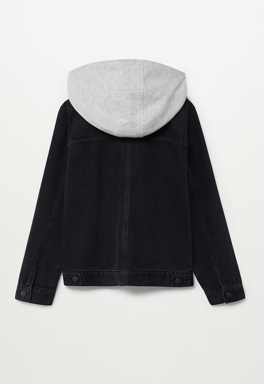 MANGO - Jacket misty - black