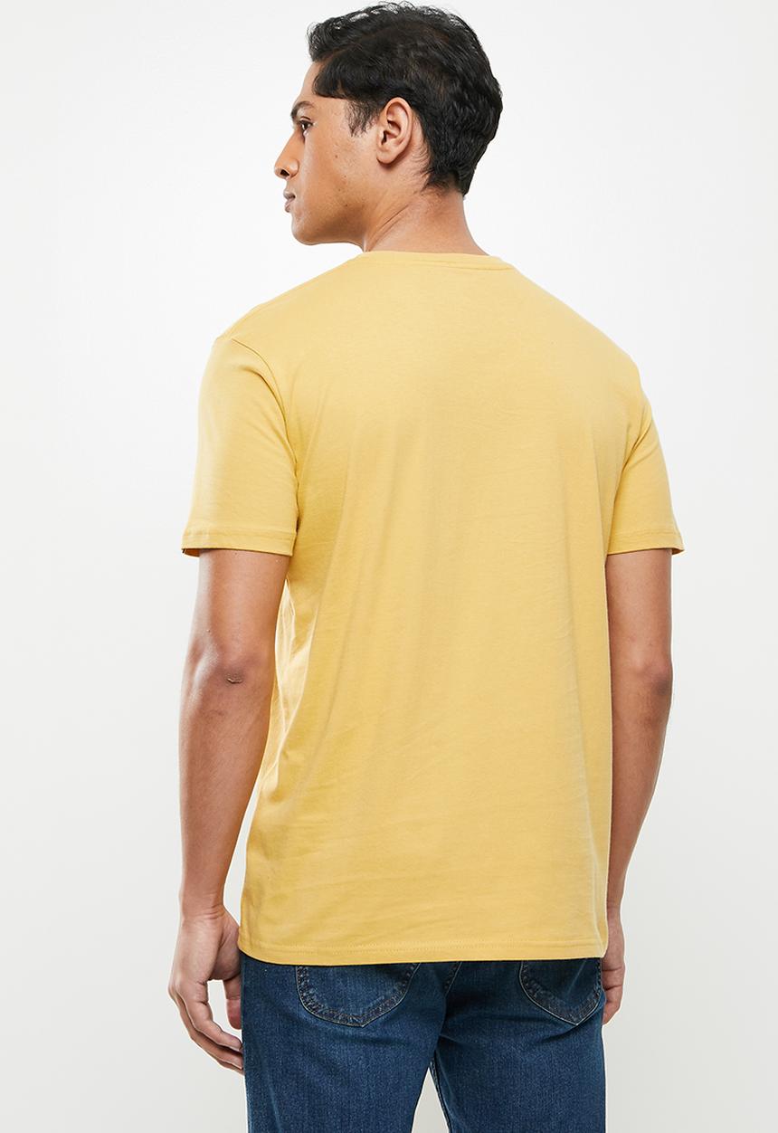 Quiksilver - Uptown short sleeve tee - tan