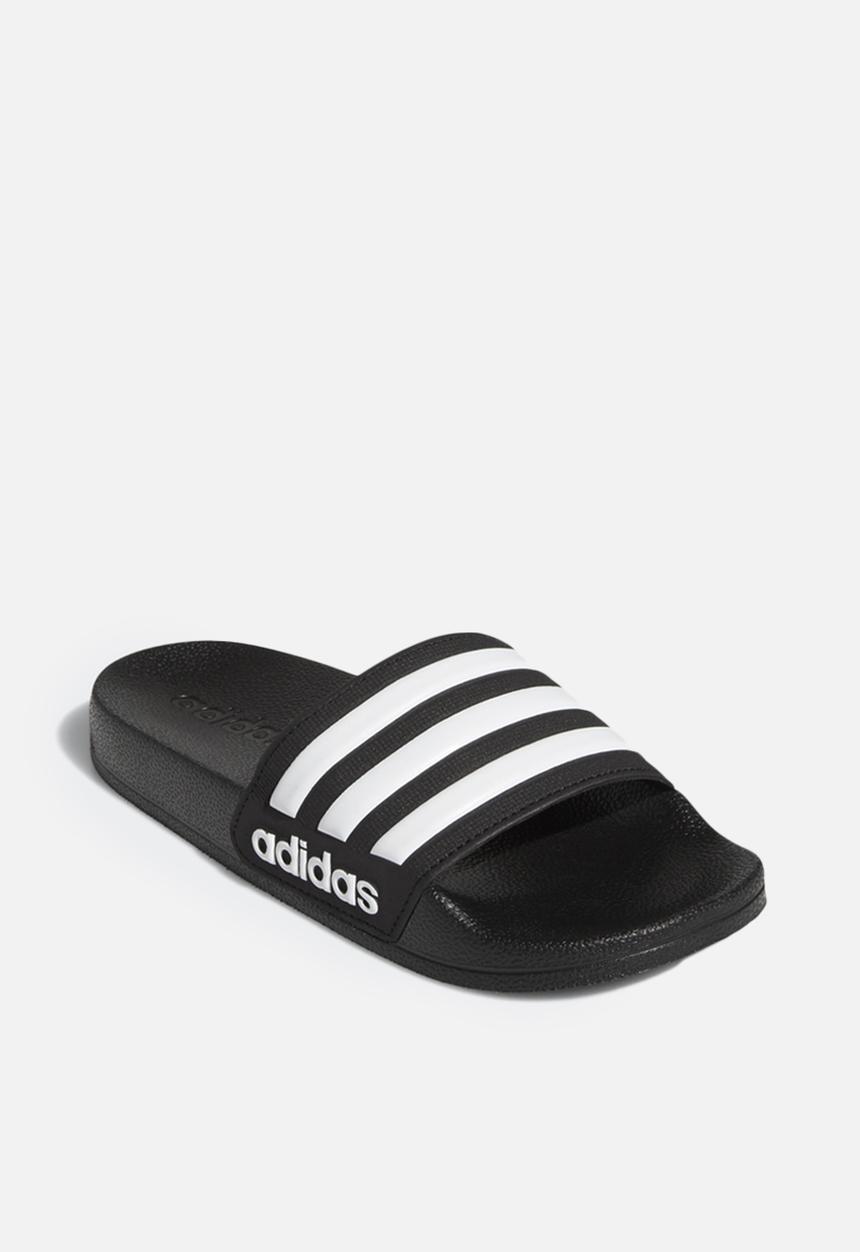 adidas Performance - Adilette shower k - core black/ftwr white/core black