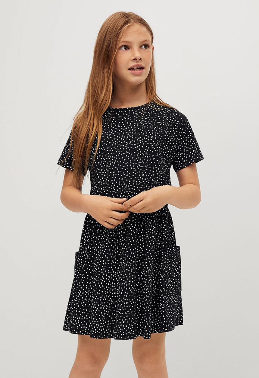 MANGO - Dress vanesa - black