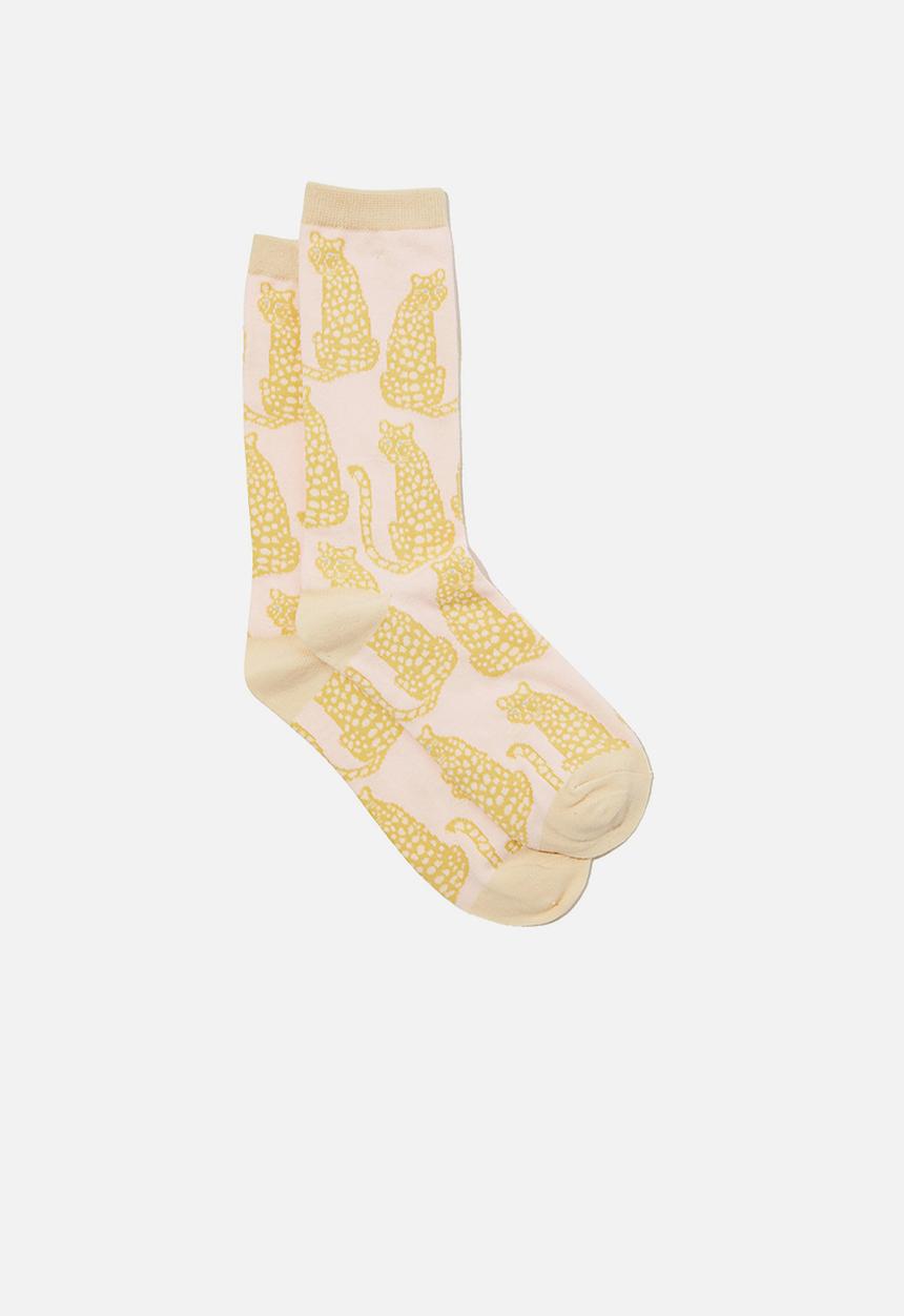 Cotton On - Womens novelty socks - ecru 