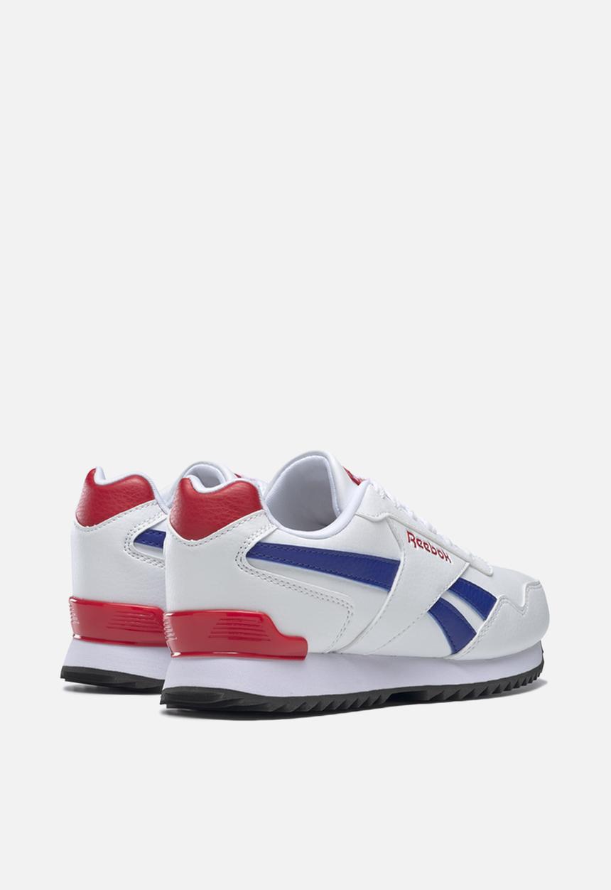 Reebok - Reebok royal glide ripple clip - ftwr white/bright cobalt/vector red