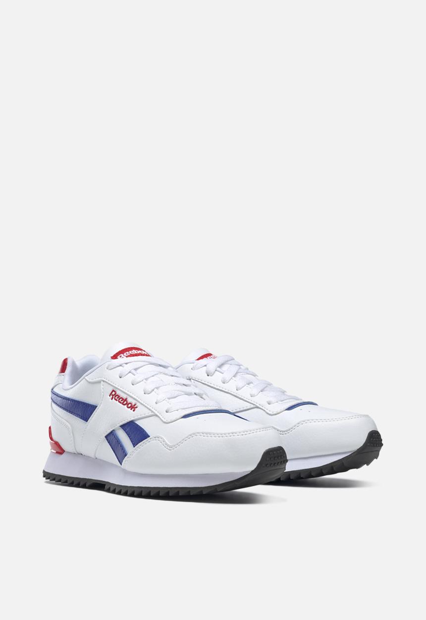 Reebok - Reebok royal glide ripple clip - ftwr white/bright cobalt/vector red
