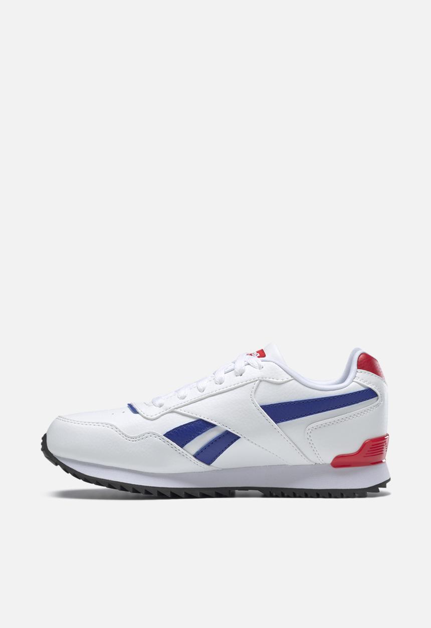 Reebok - Reebok royal glide ripple clip - ftwr white/bright cobalt/vector red