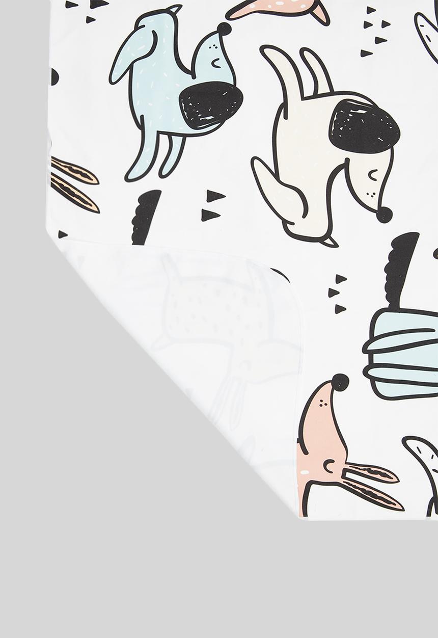 Bobums - Microfibre printed towel - multicoloured doggie dog