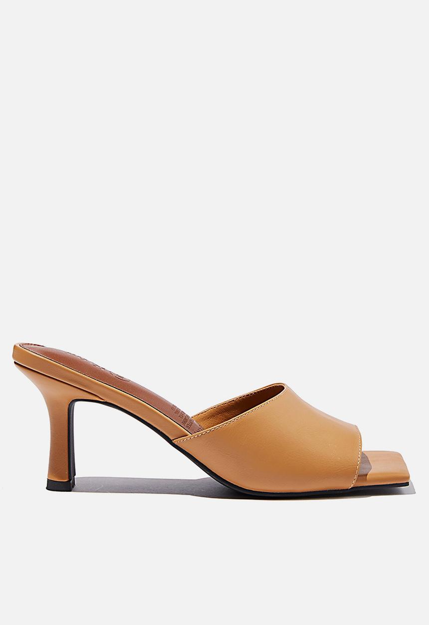 Cotton On - Elsie minimal mule - tan